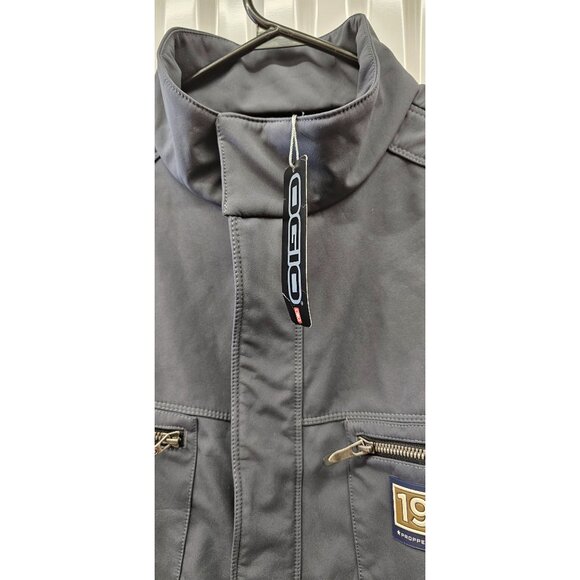 Ogio 1967 Logo on Front Men's Jacket Gray Size M Full-Zip Multiple Pockets. BNWT - Picture 3 of 15